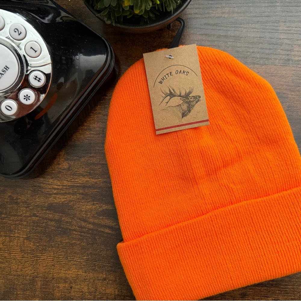 White Oaks Orange Hunting Toque